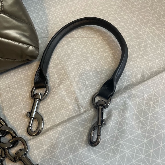 Think Royln The Limelight Crossbody Bag in Metallic Pearl Pyrite - Picture 6 of 12